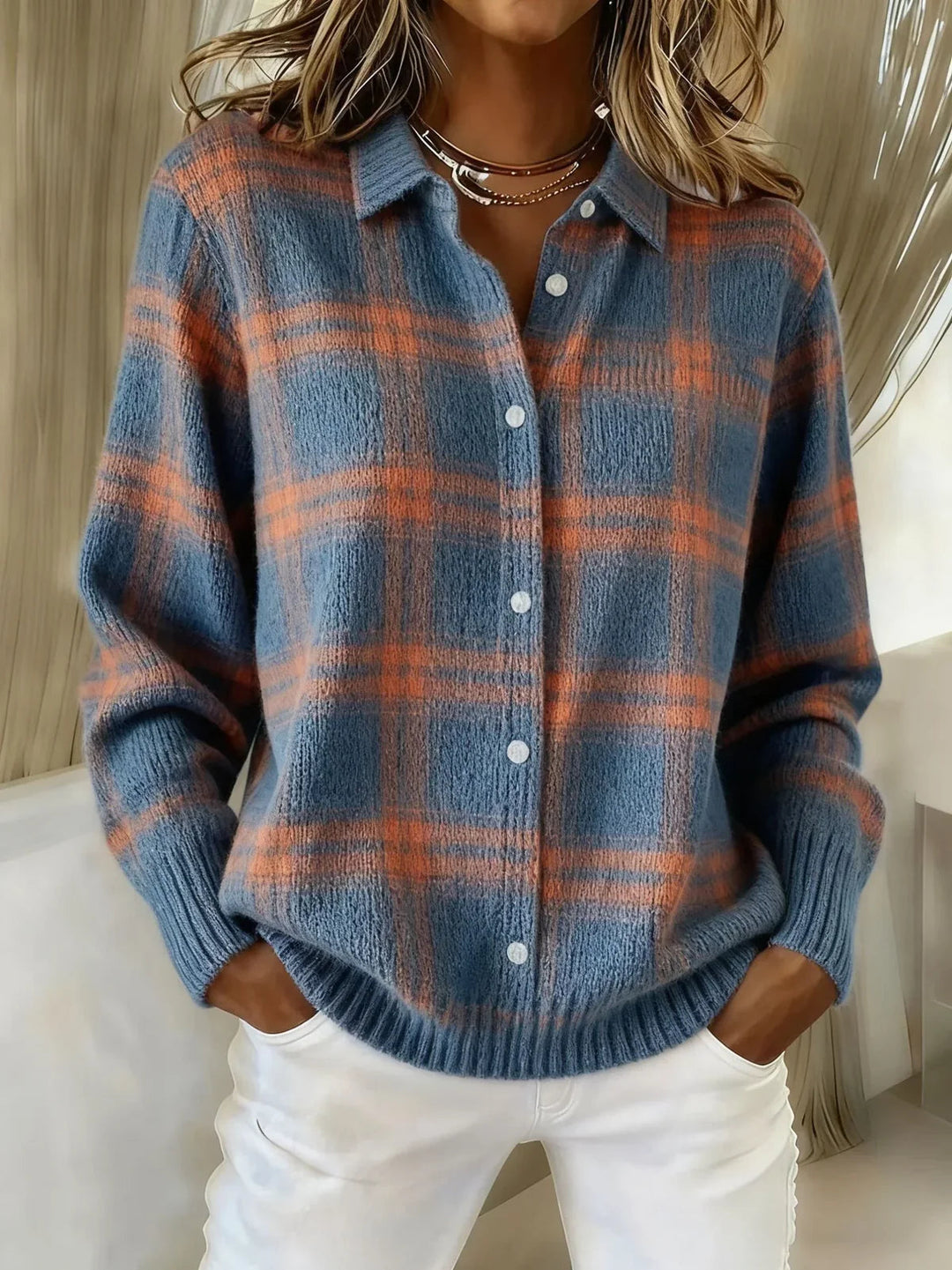 Candida | Cardigan a quadri