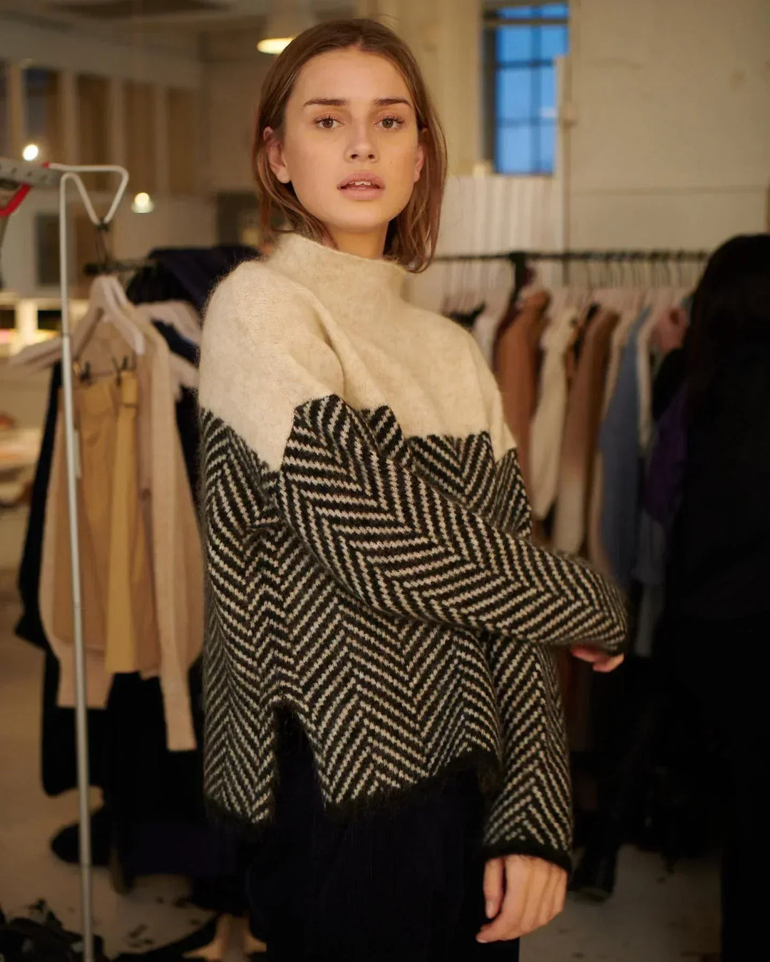 Adelie | Maglione Col Roulé Alta Gamma