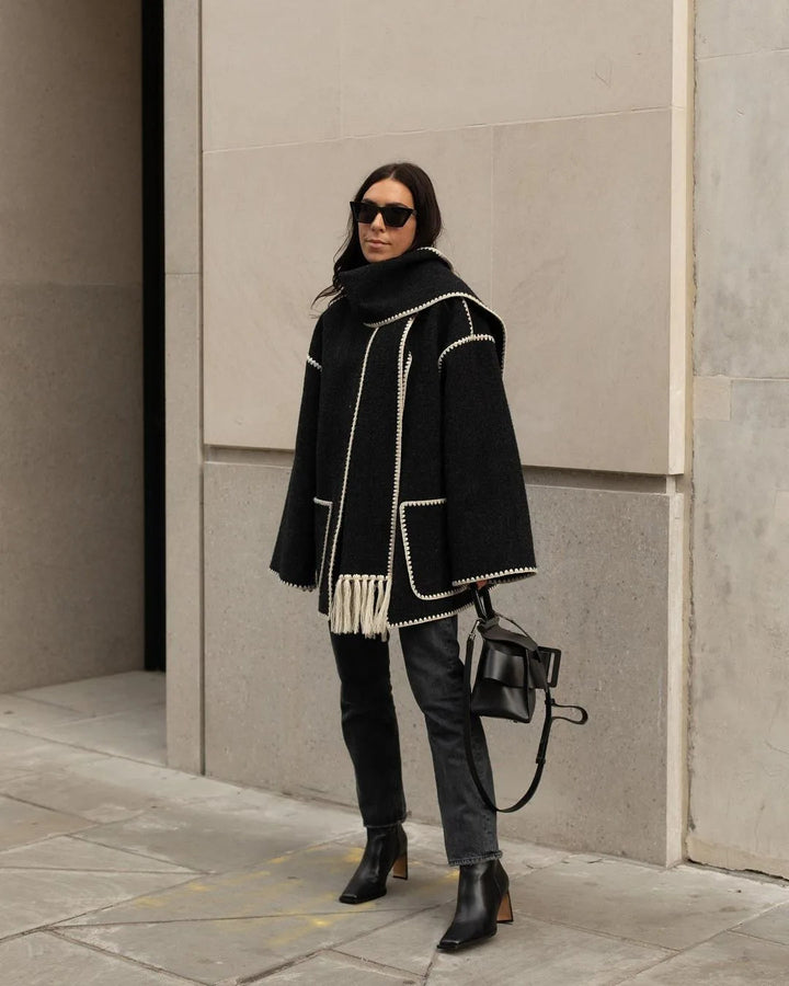 Olivia™ - Cappotto Francese di Design di Alta Gamma