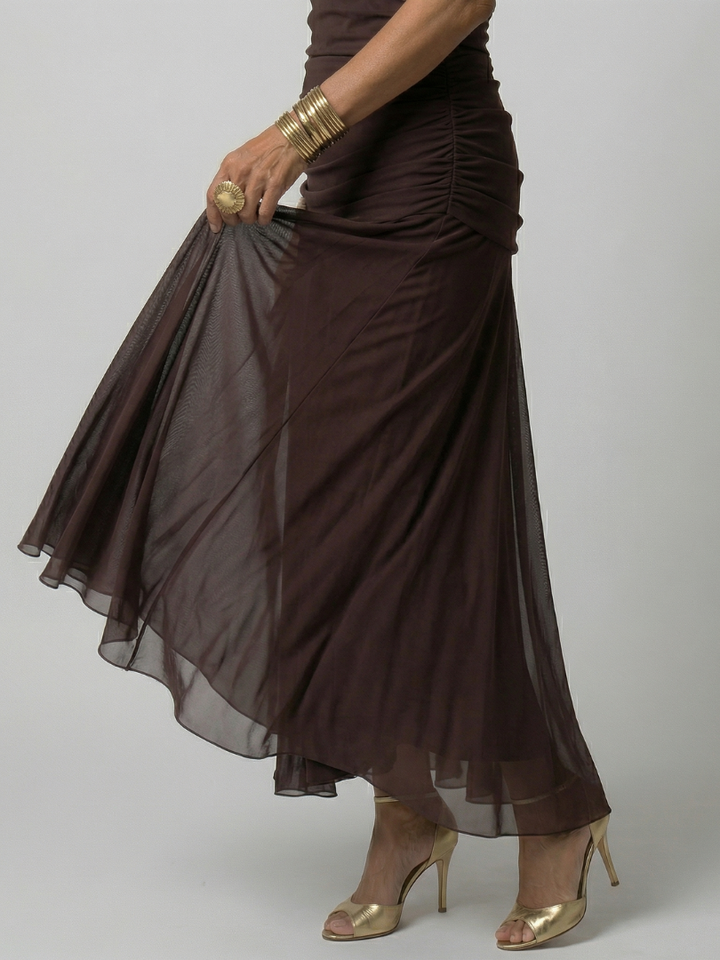 Calen | Abito Midi Casual con Spalle Scoperte