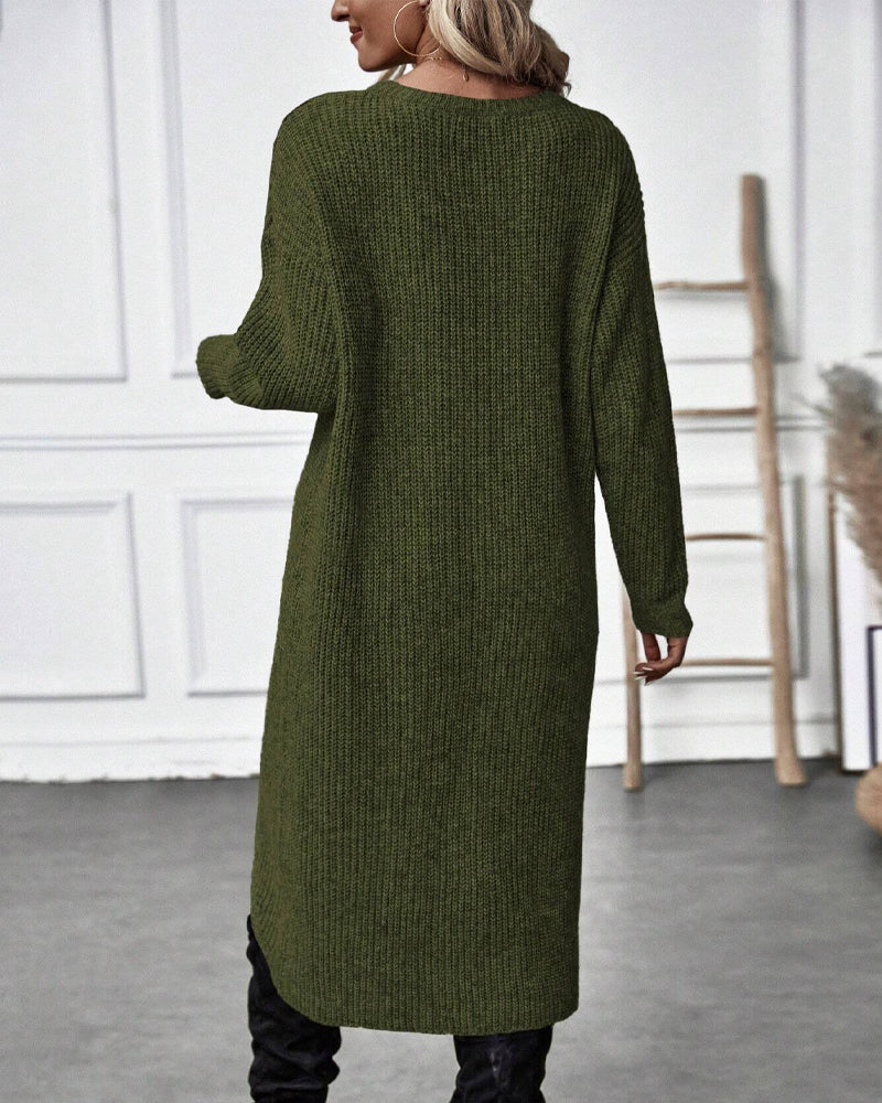 Addison™ - Abito pull confortevole dallo stile irregolare