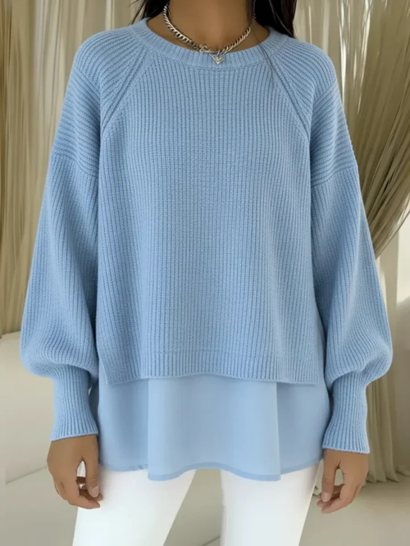 Clelia | Maglione effetto due pezzi