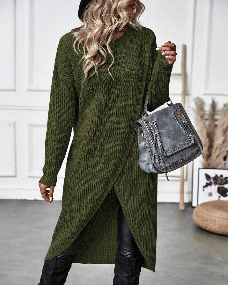 Addison™ - Abito pull confortevole dallo stile irregolare