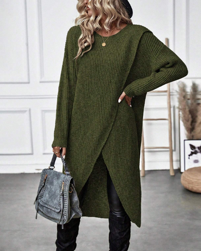 Addison™ - Abito pull confortevole dallo stile irregolare