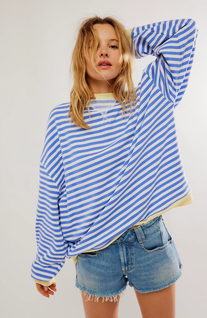Mana | Pull Ampio a Righe