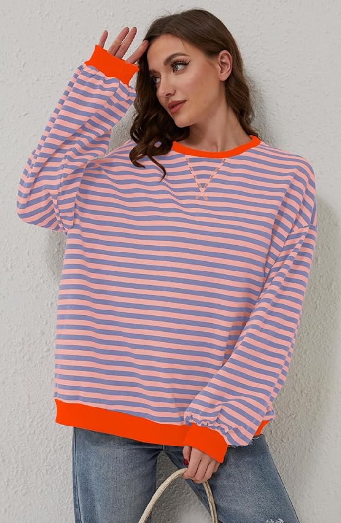Mana | Pull Ampio a Righe