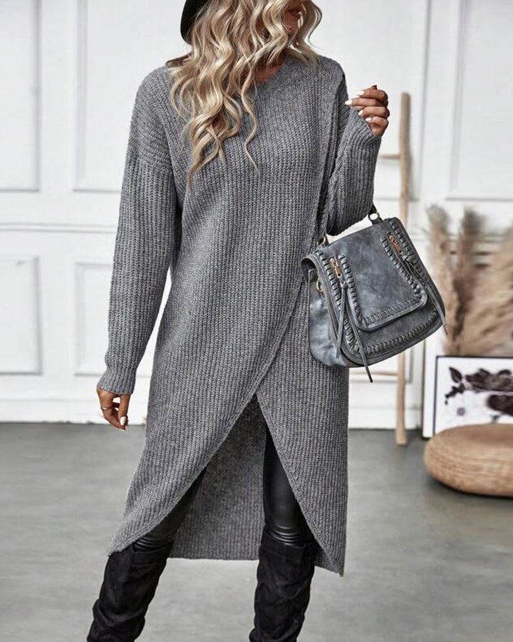 Addison™ - Abito pull confortevole dallo stile irregolare
