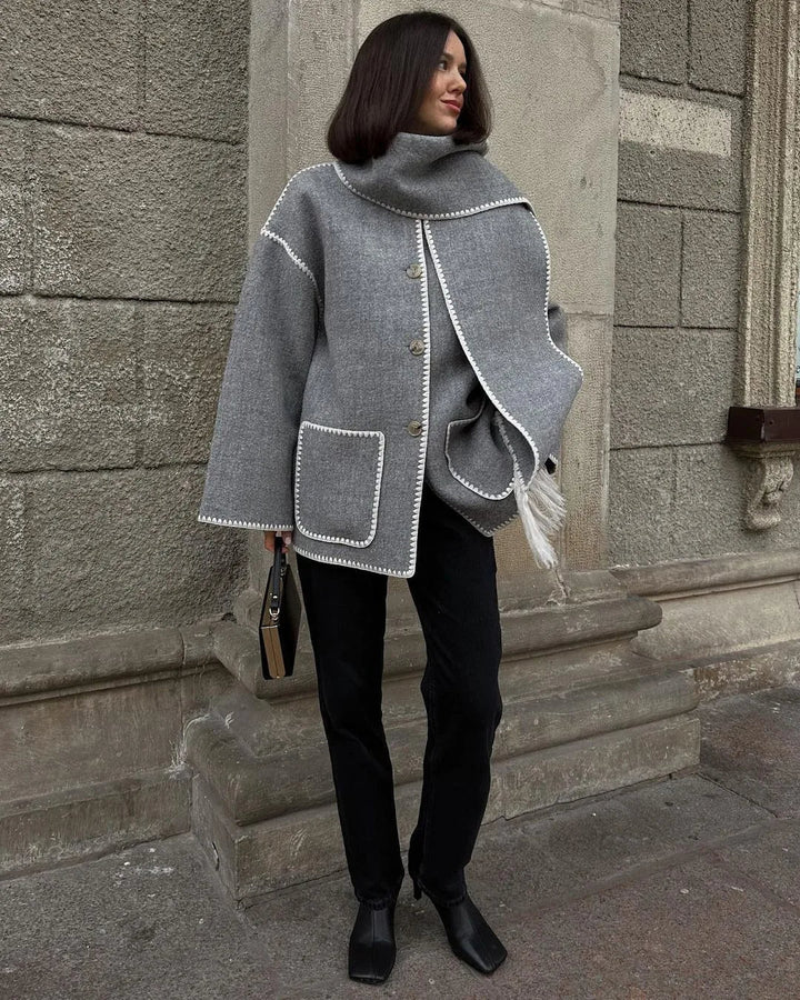 Olivia™ - Cappotto Francese di Design di Alta Gamma