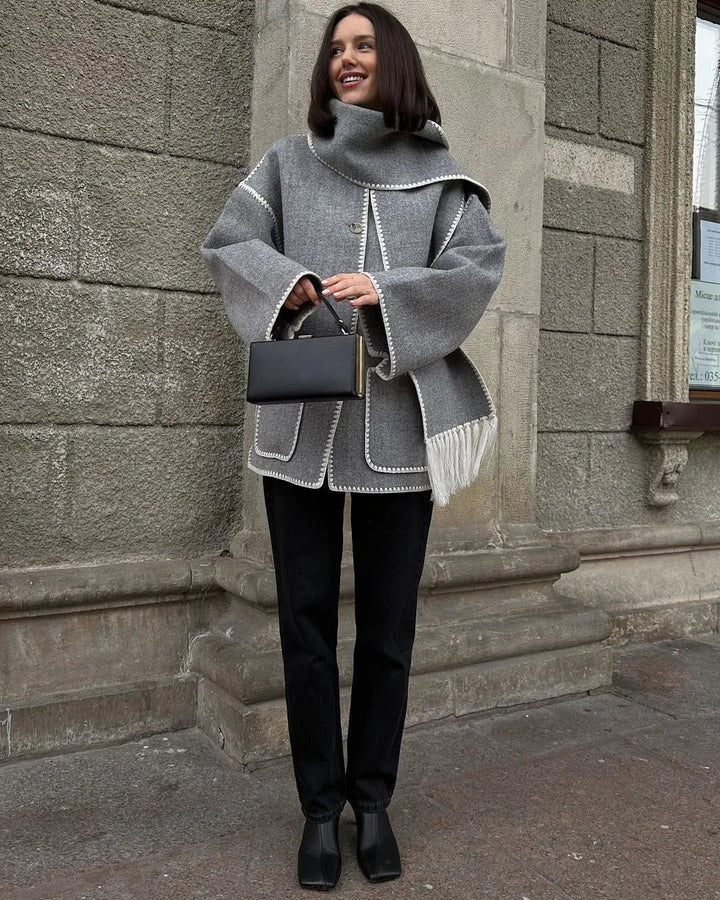 Olivia™ - Cappotto Francese di Design di Alta Gamma