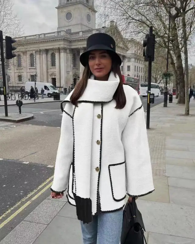 Olivia™ - Cappotto Francese di Design di Alta Gamma