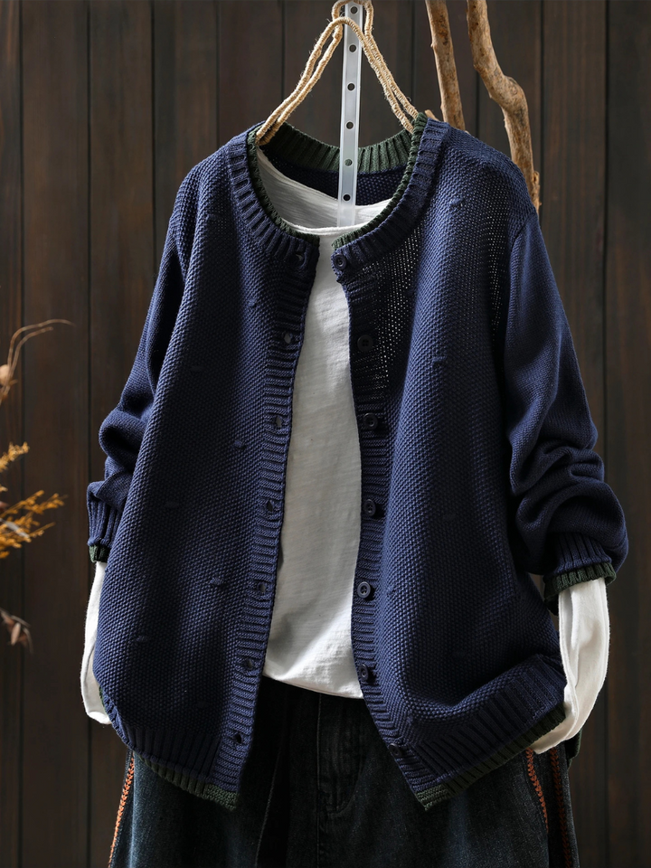 LE ISOLDE | CARDIGAN TESTURIZZATO