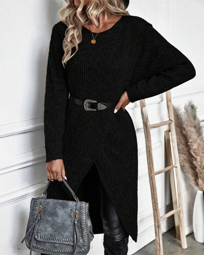 Addison™ - Abito pull confortevole dallo stile irregolare