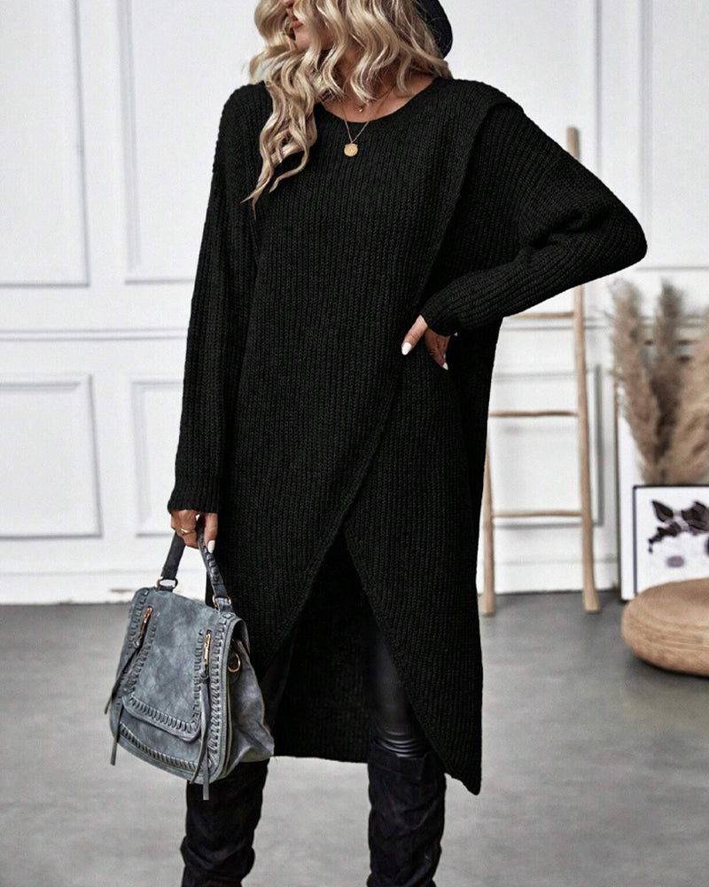 Addison™ - Abito pull confortevole dallo stile irregolare