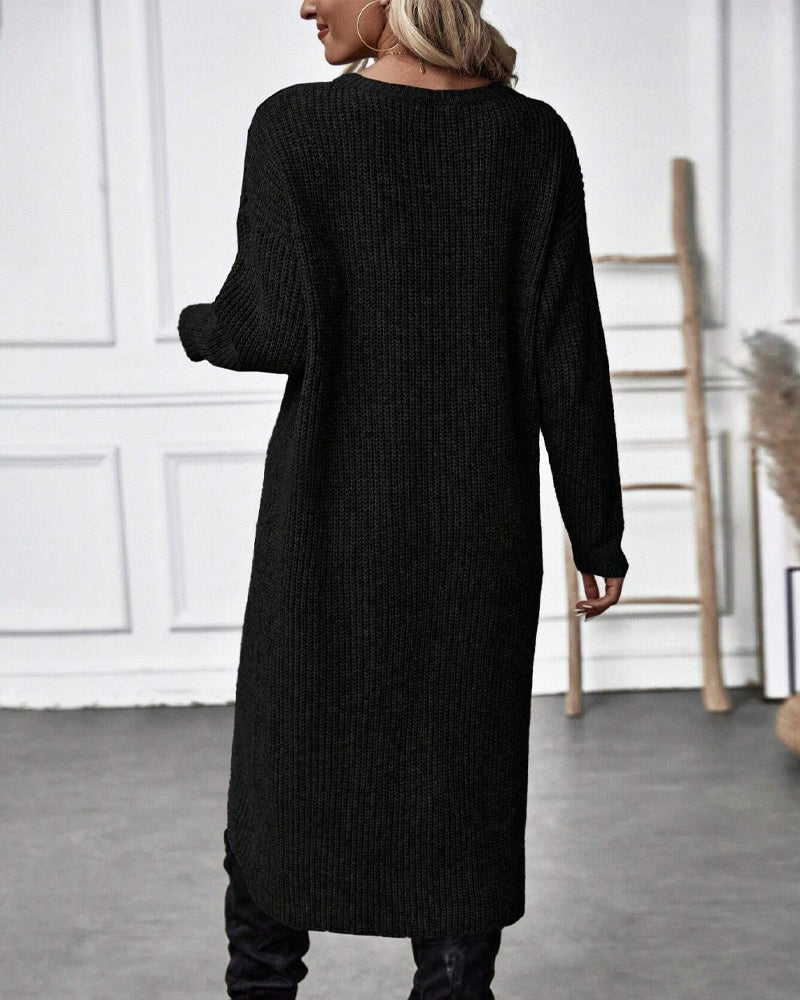 Addison™ - Abito pull confortevole dallo stile irregolare
