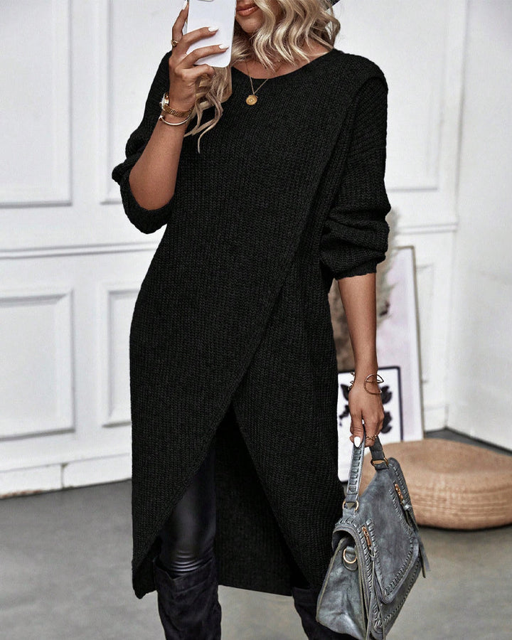 Addison™ - Abito pull confortevole dallo stile irregolare