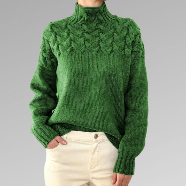 Madison™ - Maglione Elegante con Collo Alto