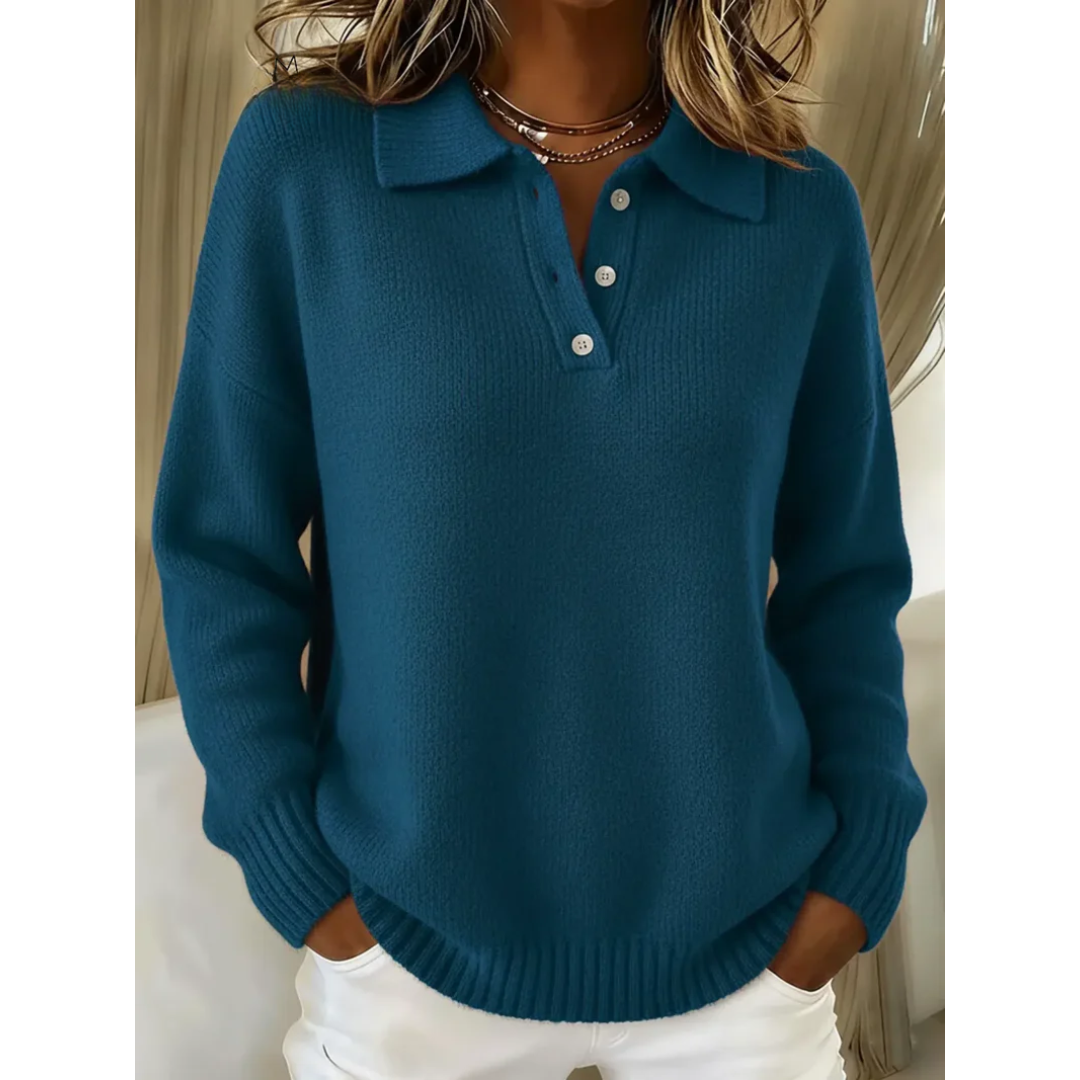 Marina | Pull polo morbido