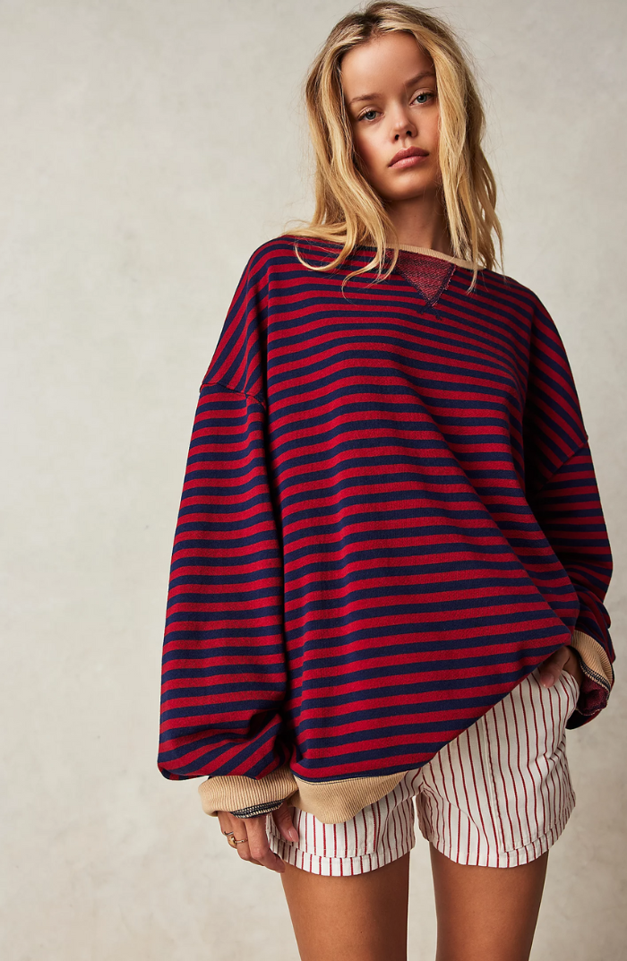 Mana | Pull Ampio a Righe