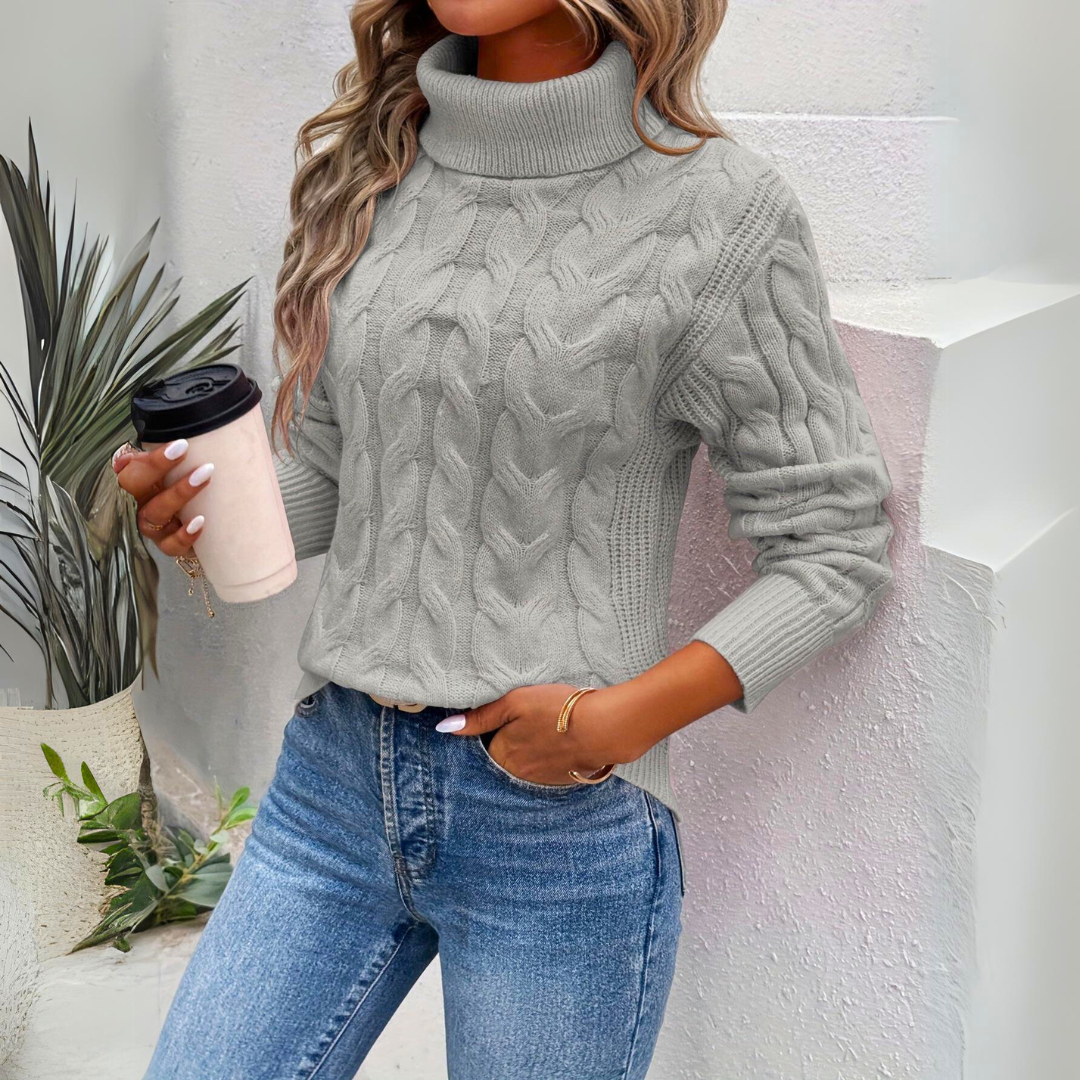 Lily™ - Maglione Collo Alto Confortevole
