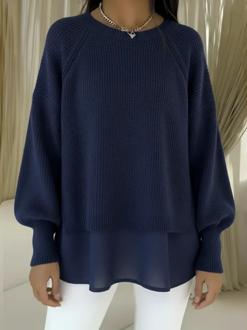 Clelia | Maglione effetto due pezzi