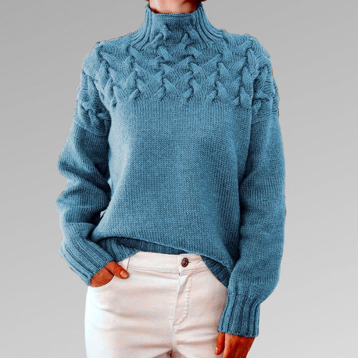 Madison™ - Maglione Elegante con Collo Alto