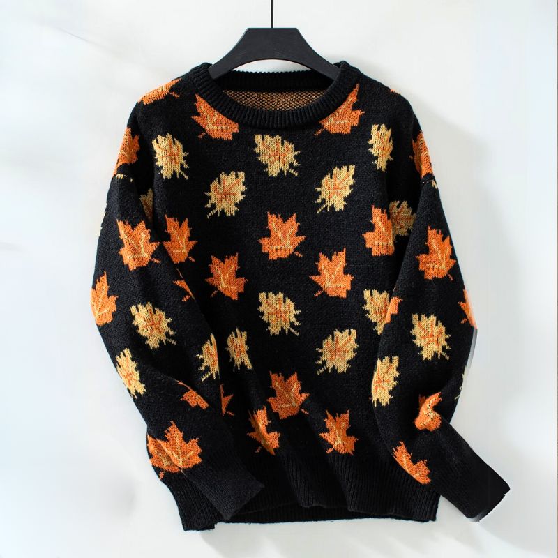 Sophia™ - Pull Confortevole Stile Foglia