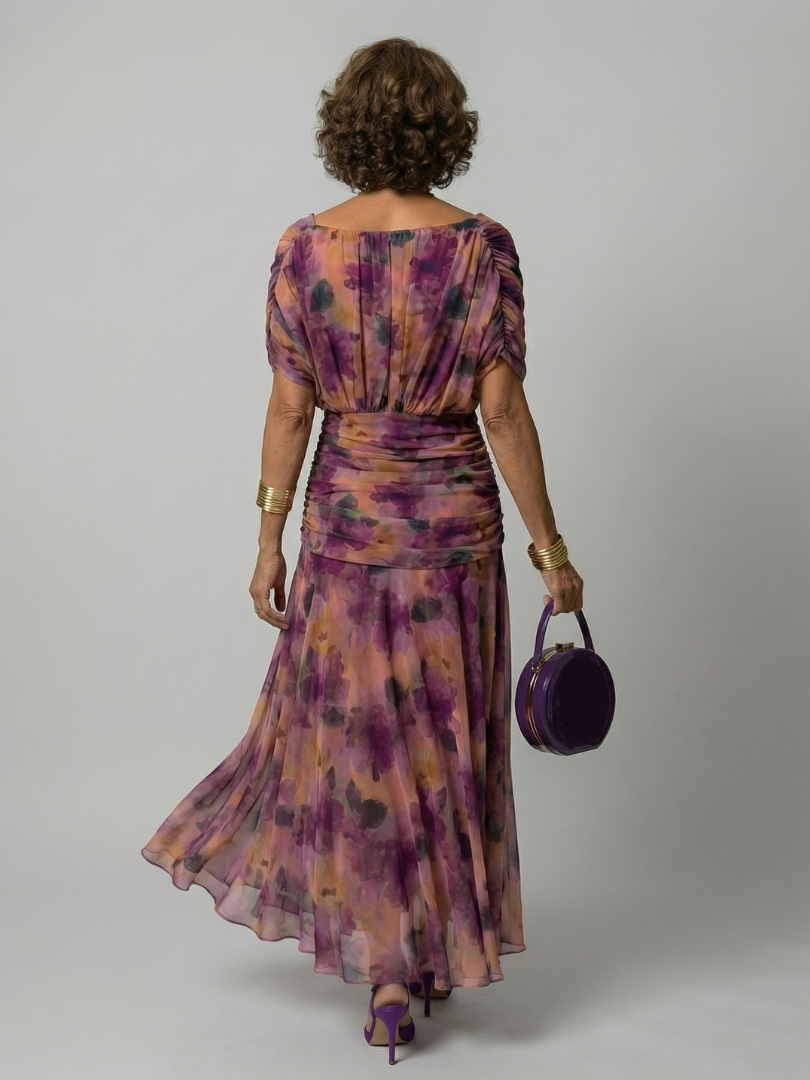 Calen | Abito Midi Casual con Spalle Scoperte