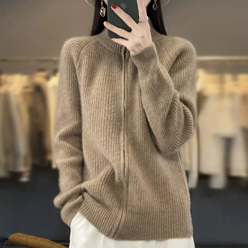 Charlotte™ - Cardigan con Zip
