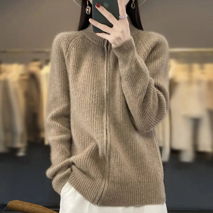 Charlotte™ - Cardigan con Zip