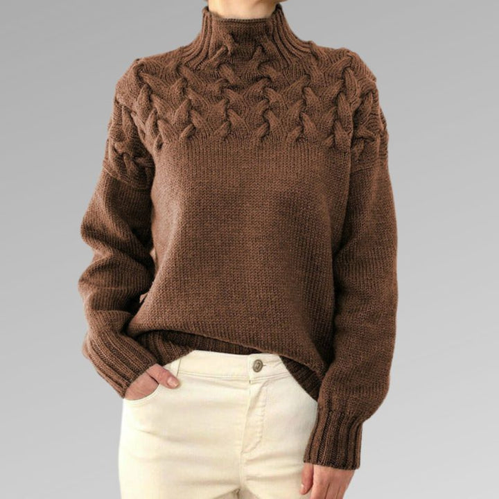 Madison™ - Maglione Elegante con Collo Alto