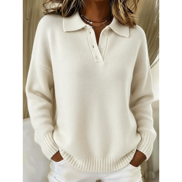 Marina | Pull polo morbido