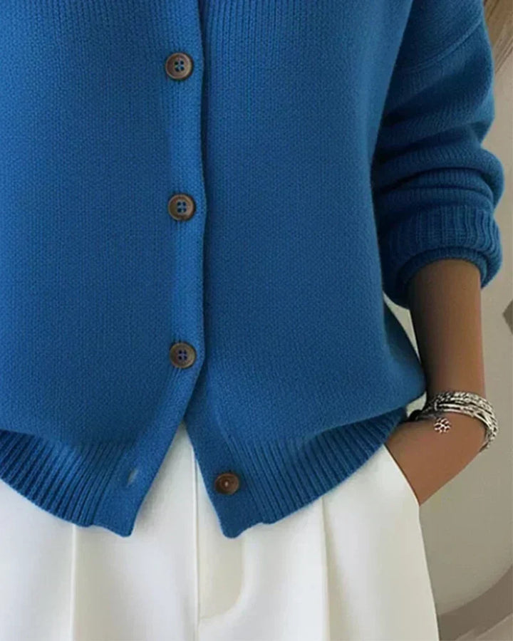 Velia | Cardigan con colletto alla Peter Pan
