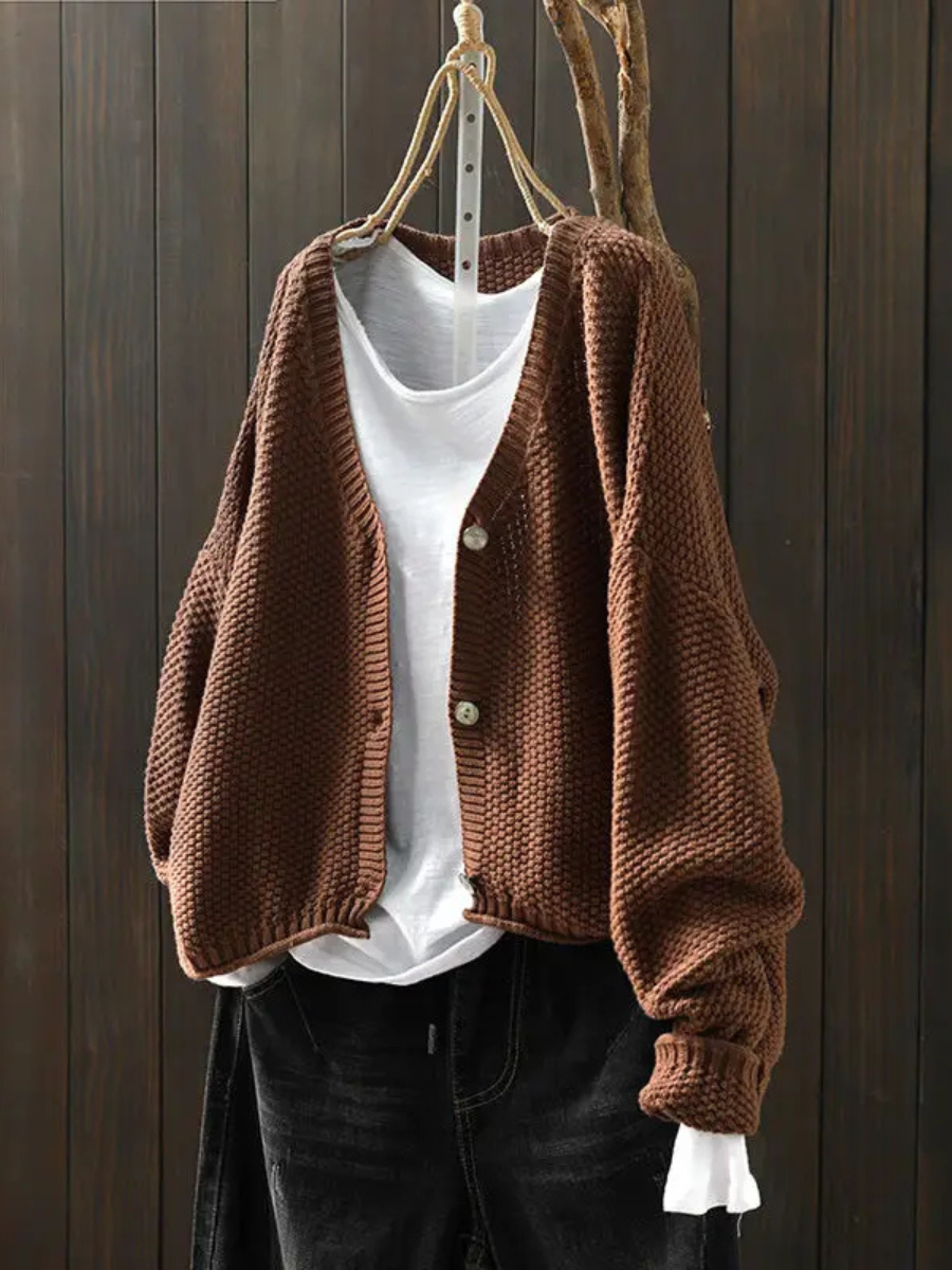CORALIE | CARDIGAN IN MAGLIA