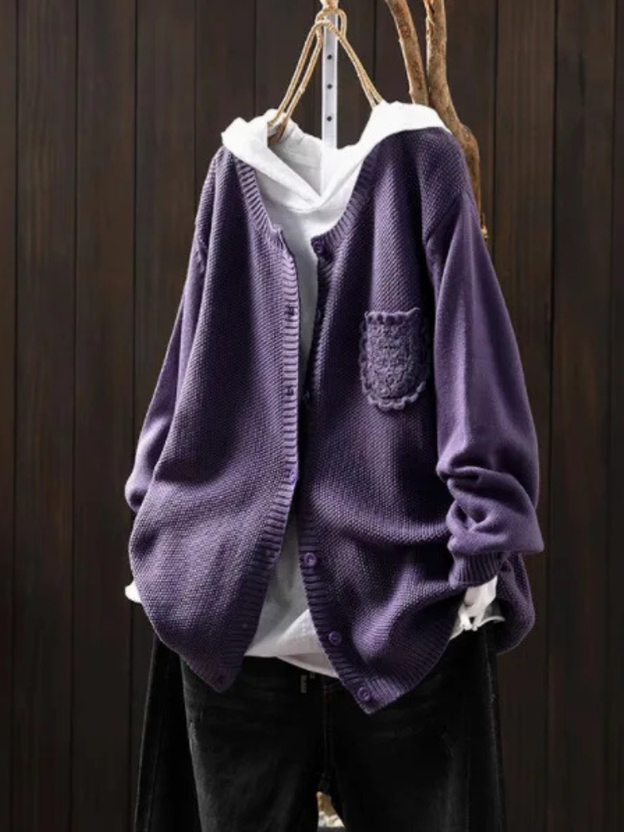 LE ANSLEY | CARDIGAN CONFORTEVOLE