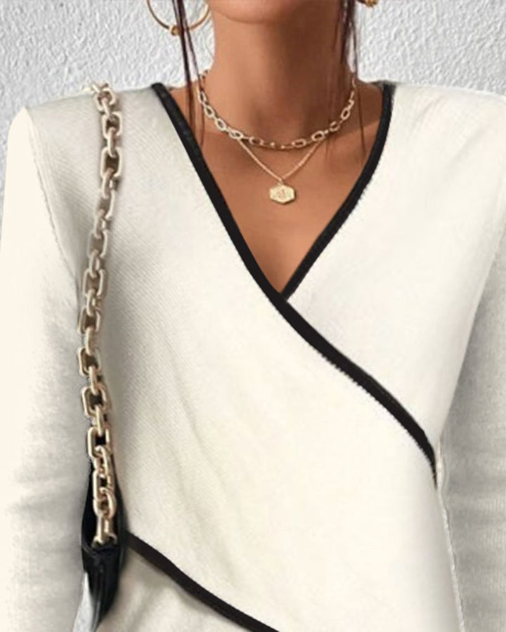 Alyssa™ – Maglione elegante e caldo con scollo a V