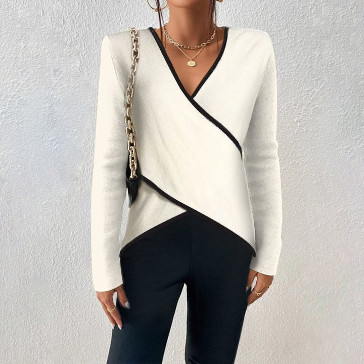 Alyssa™ – Maglione elegante e caldo con scollo a V