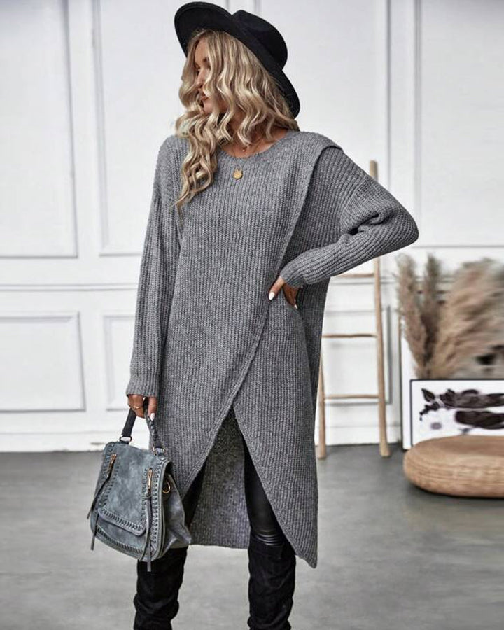 Addison™ - Abito pull confortevole dallo stile irregolare