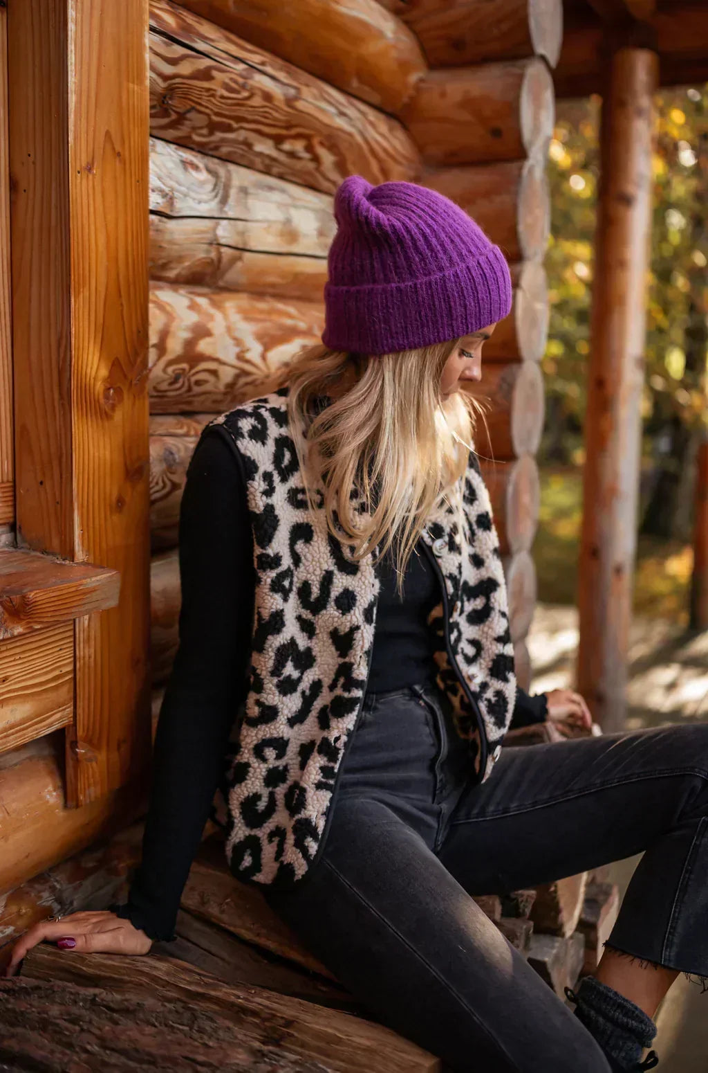 ASTRID™ | Gilet Leopardo