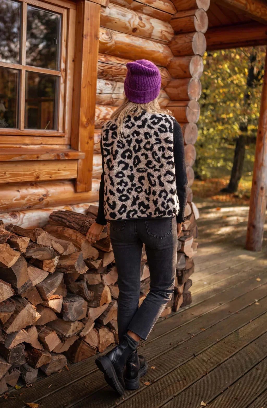 ASTRID™ | Gilet Leopardo