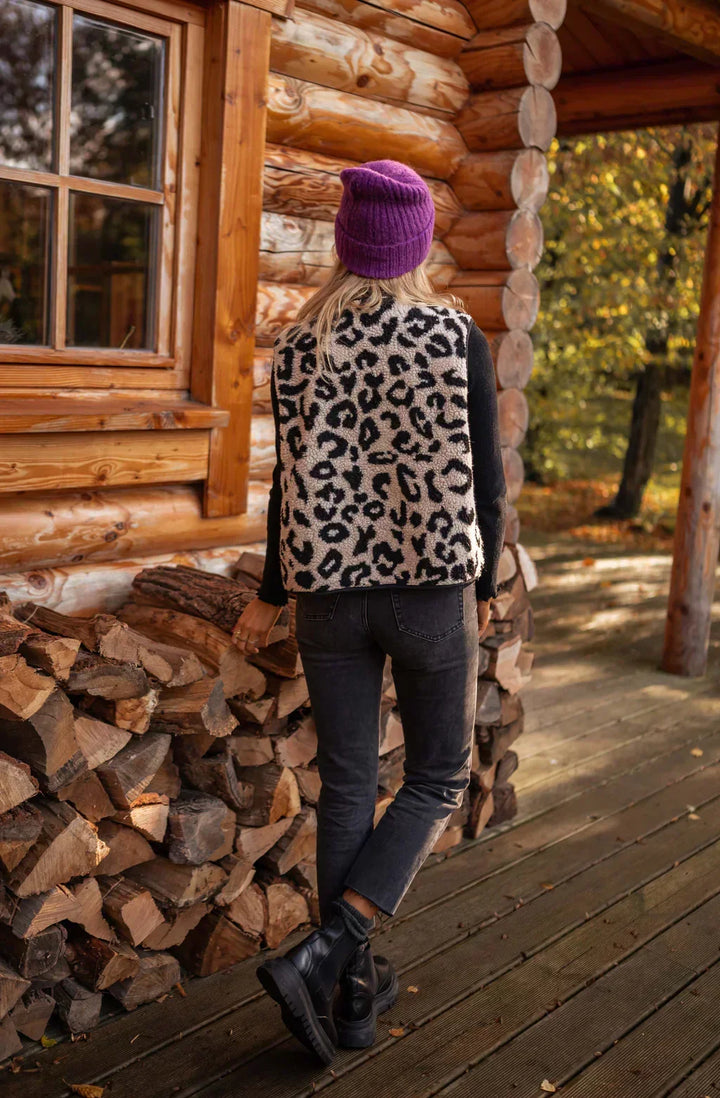 ASTRID™ | Gilet Leopardo
