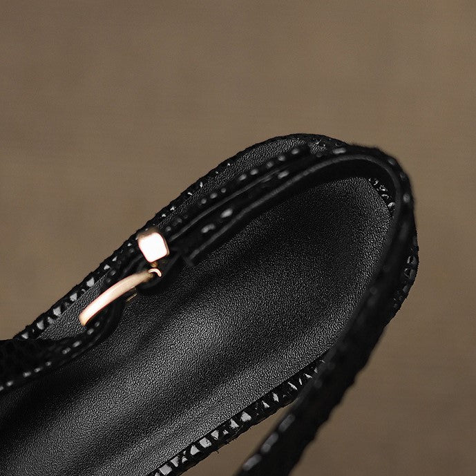 Céliane Tacchi Slingback in Pelle Punta