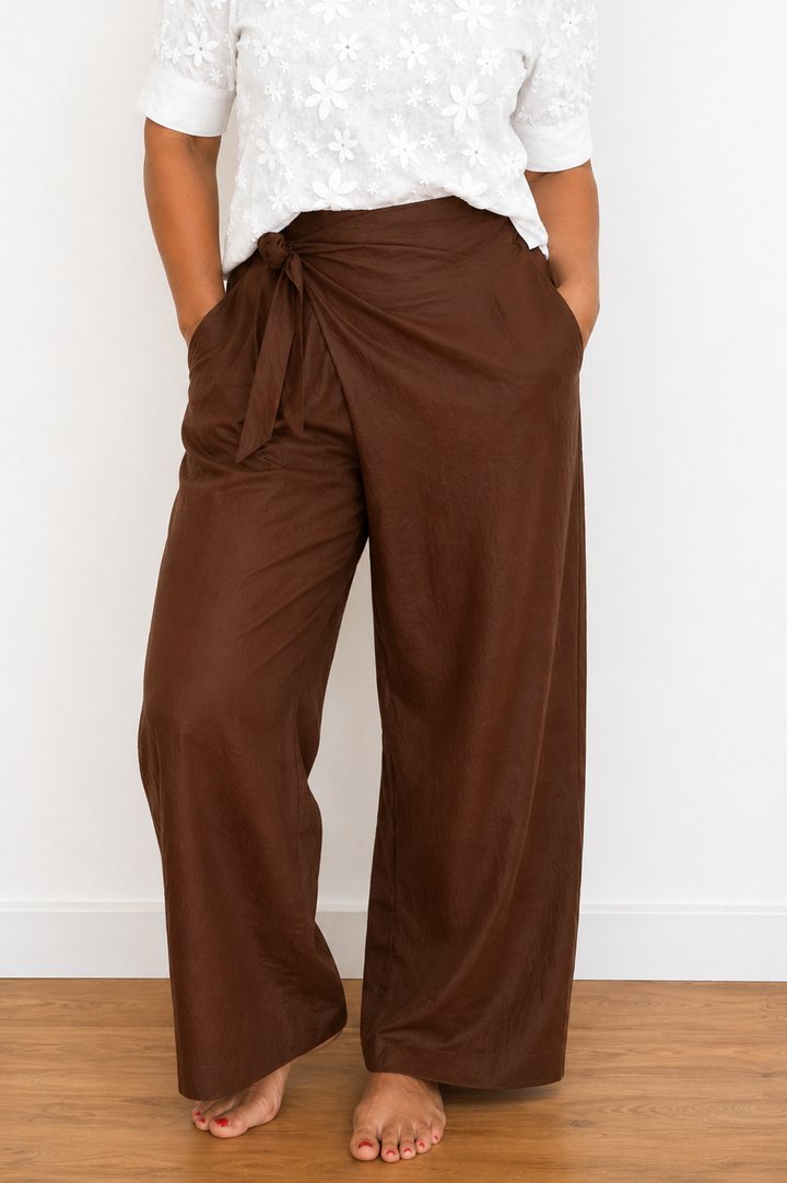 Jolene | Pantaloni estivi a vita alta