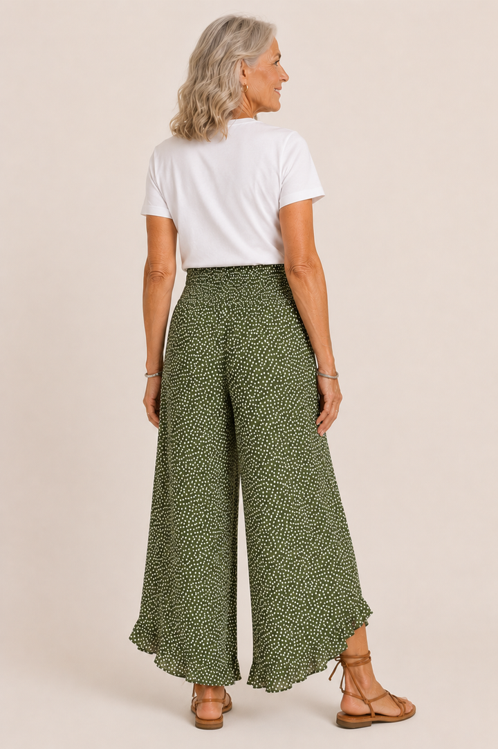 Marielle | Pantaloni larghi leggeri – Snellenti, Confortevoli & Chic