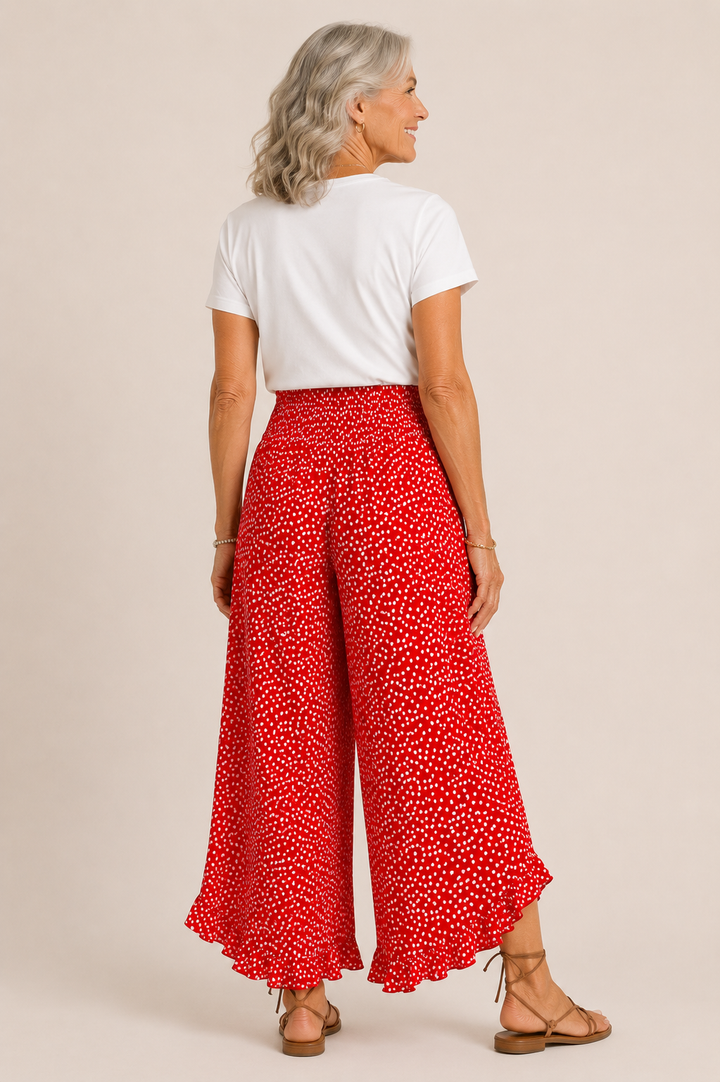 Marielle | Pantaloni larghi leggeri – Snellenti, Confortevoli & Chic