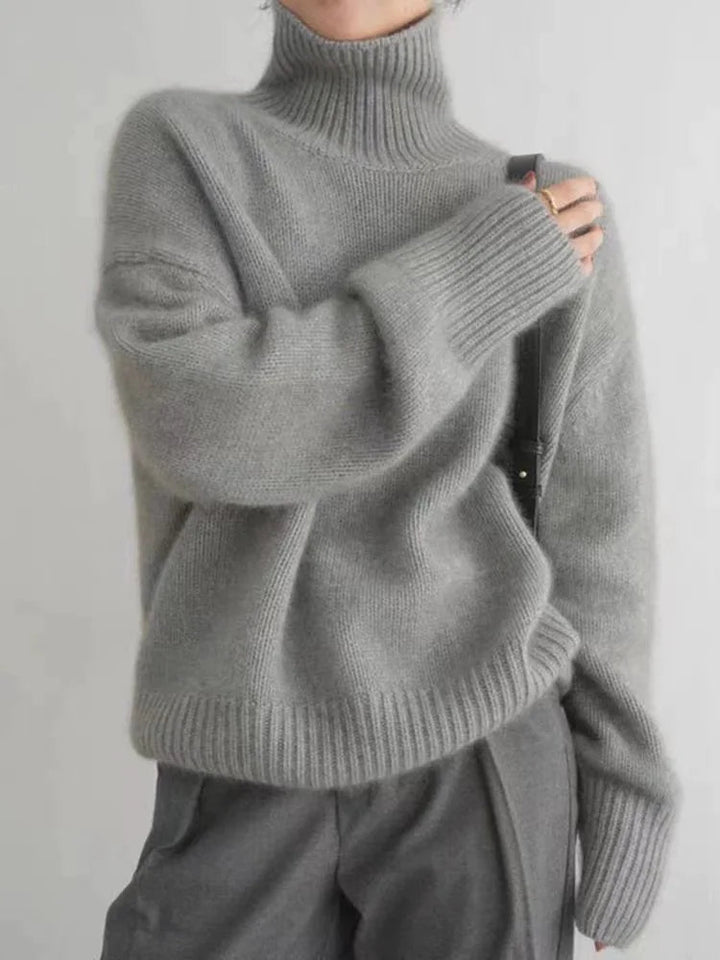 Avery™ - Maglione Collo Alto Morbido e Confortevole