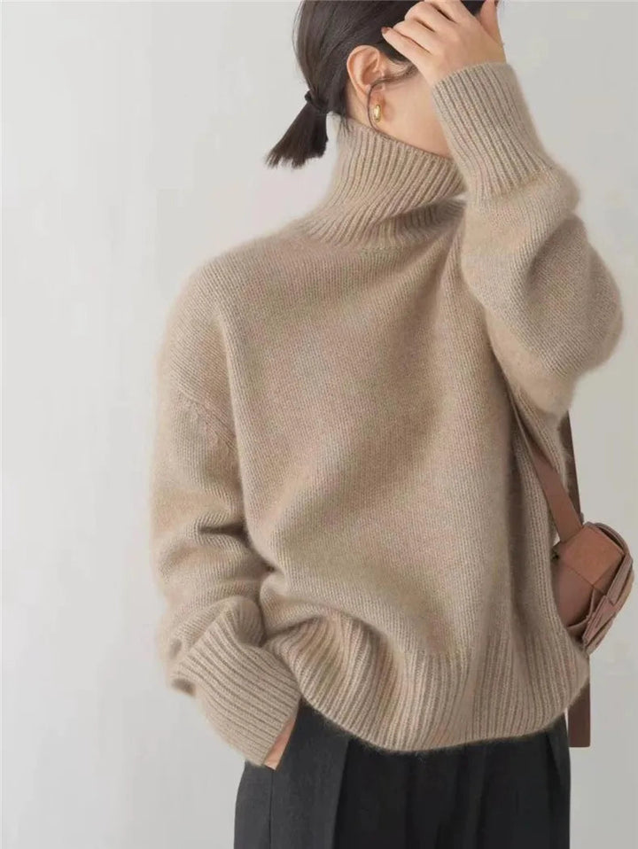 Avery™ - Maglione Collo Alto Morbido e Confortevole