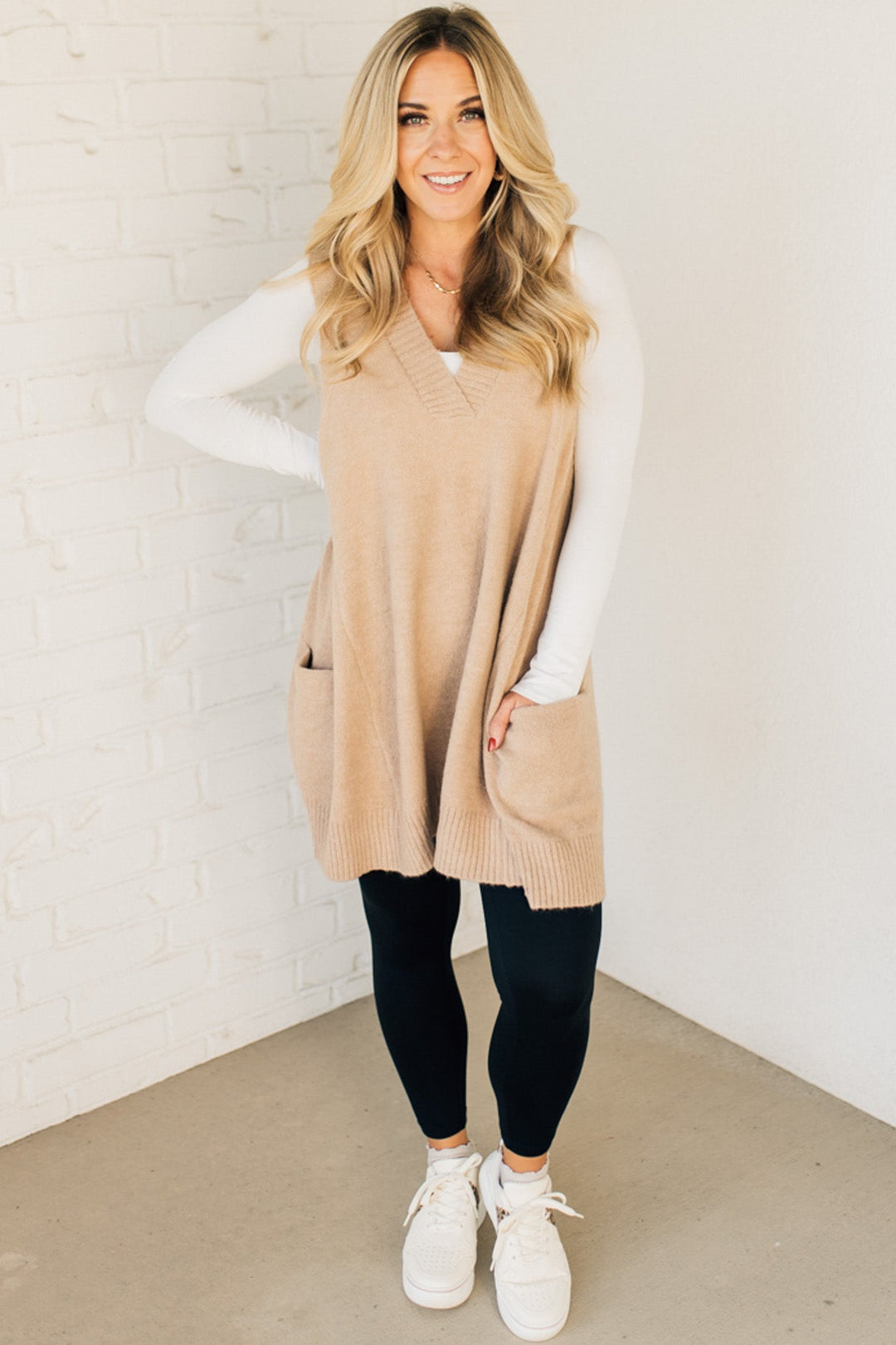 Scarlett™ - Maglioni lunghi eleganti con tasca