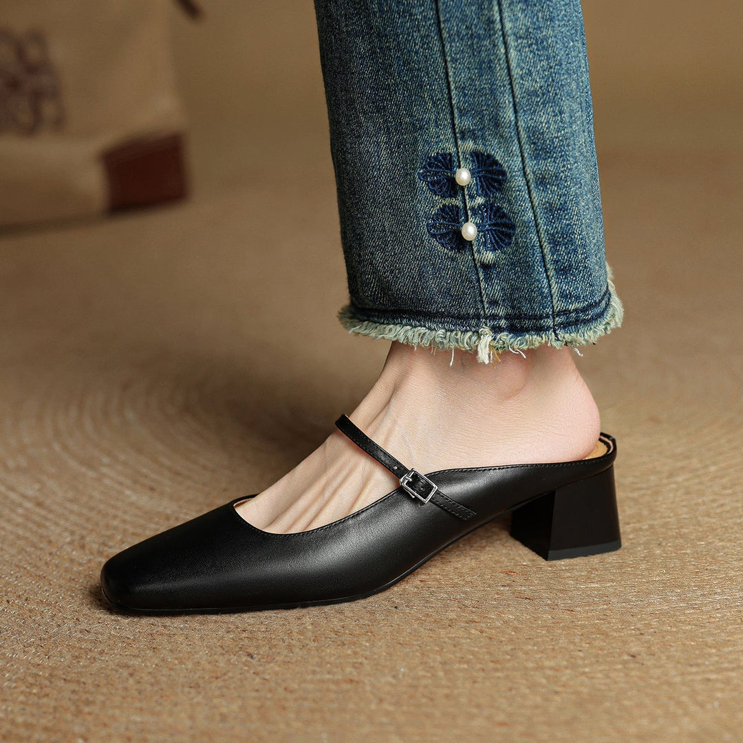 Mule in Pelle Meyra