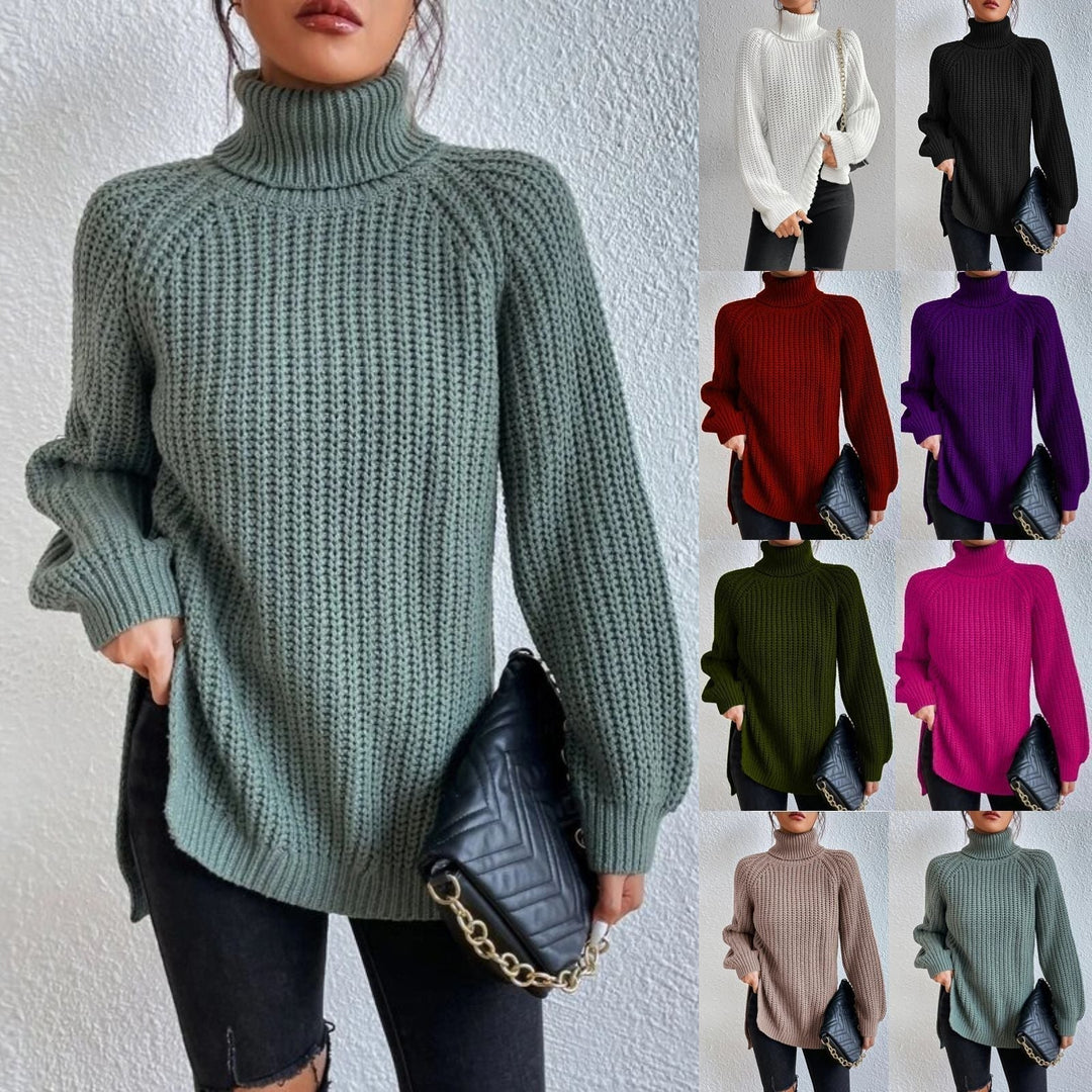 Mia™ - Maglione lungo a collo alto confortevole