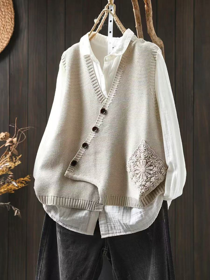 LE ELOWYN | GILET IN TRICOT